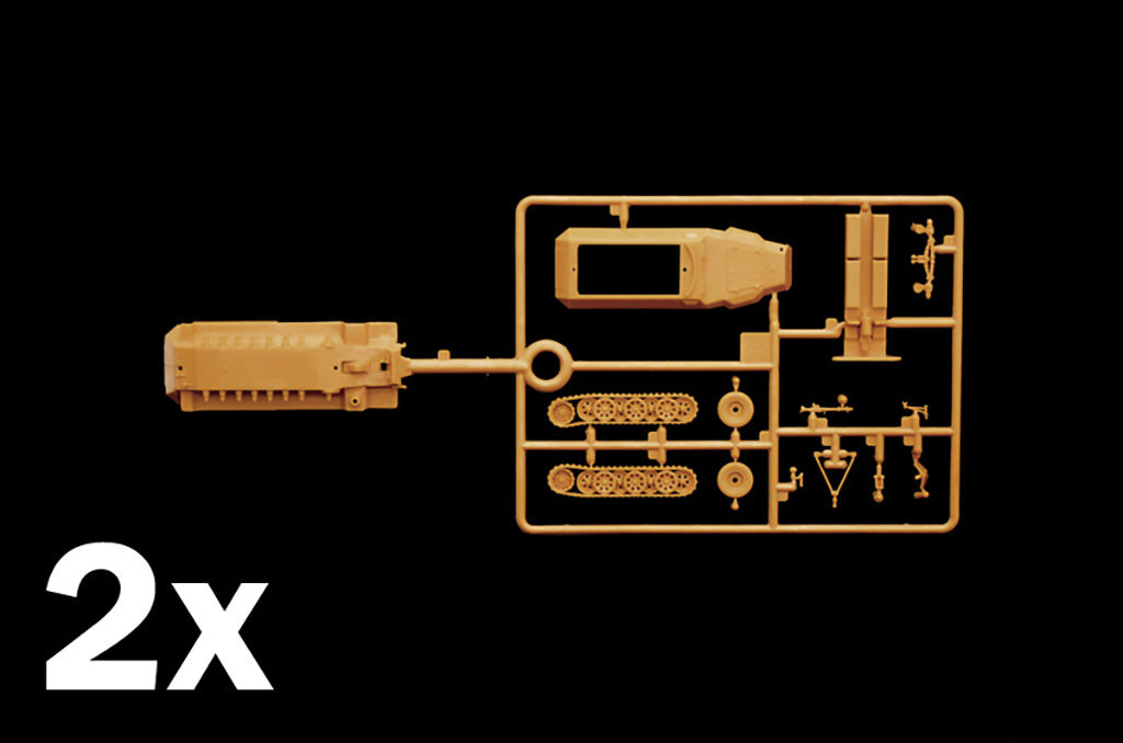 Italeri Sd.Kfz.251/1 Ausf D 2 X Fast Assembly 7516