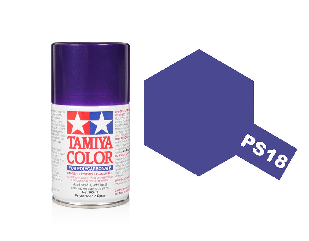 Tamiya Spray Paints 100Ml Ps18 Metallic Purple