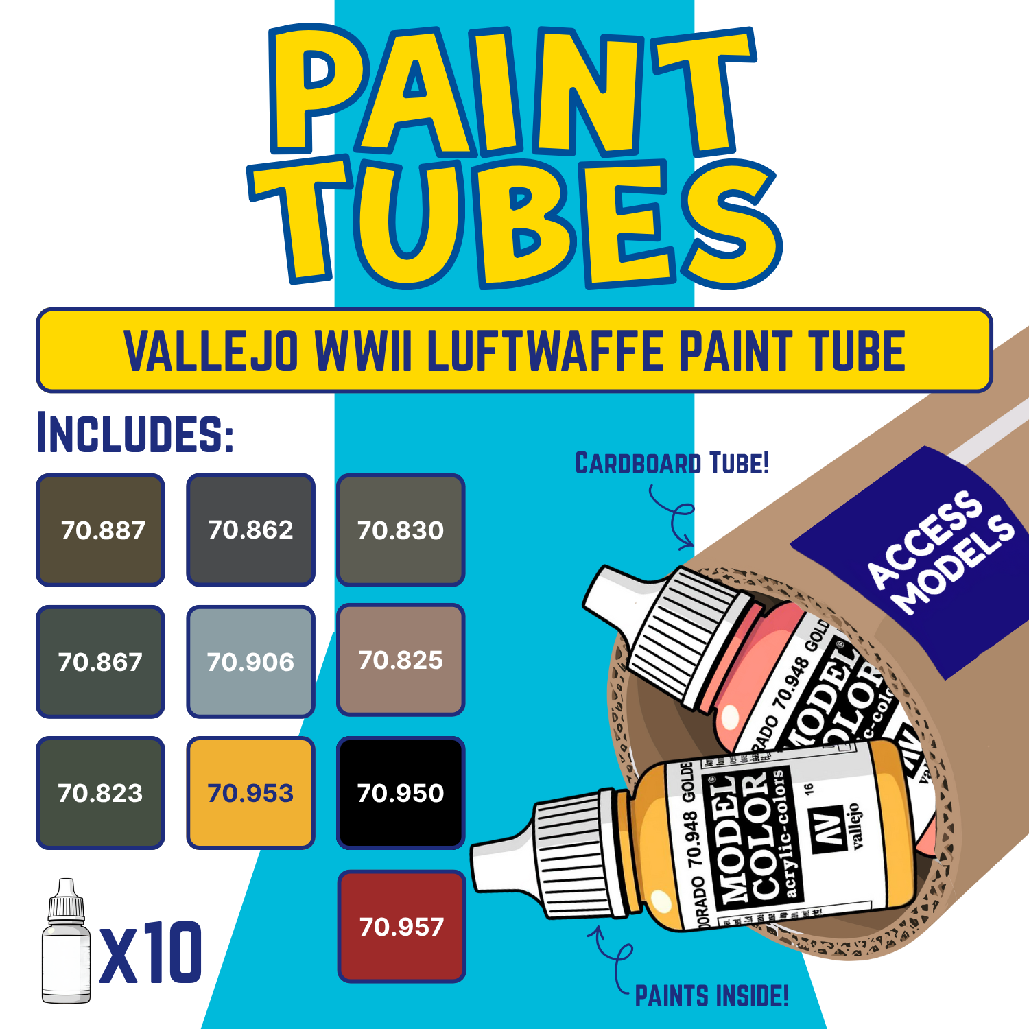 WWII Luftwaffe Paint Tube - Vallejo