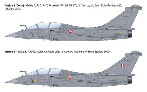 Rafale B Two-Seat French Fighter Aircraft