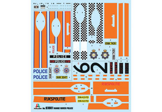 Italeri Range Rover Police Car 93661