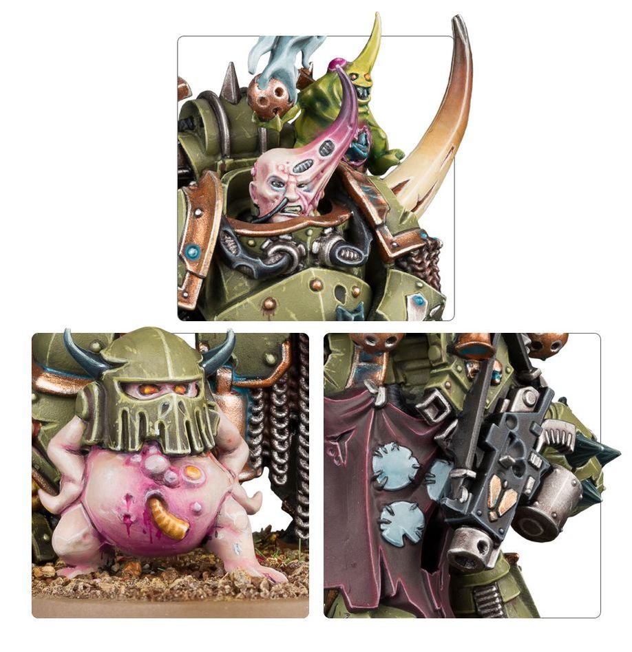 Death Guard: Plague Marine Champion 