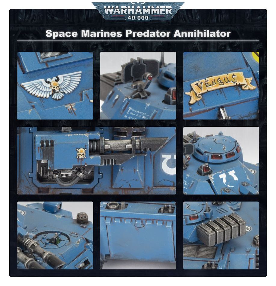 Space Marines Predator- Warhammer 40K