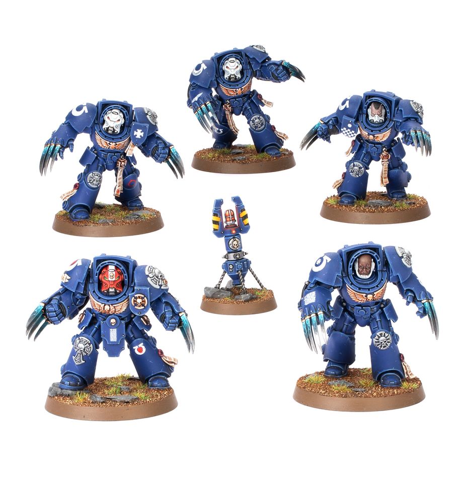Warhammer Space Marines: Terminator Assault Squad 48-34