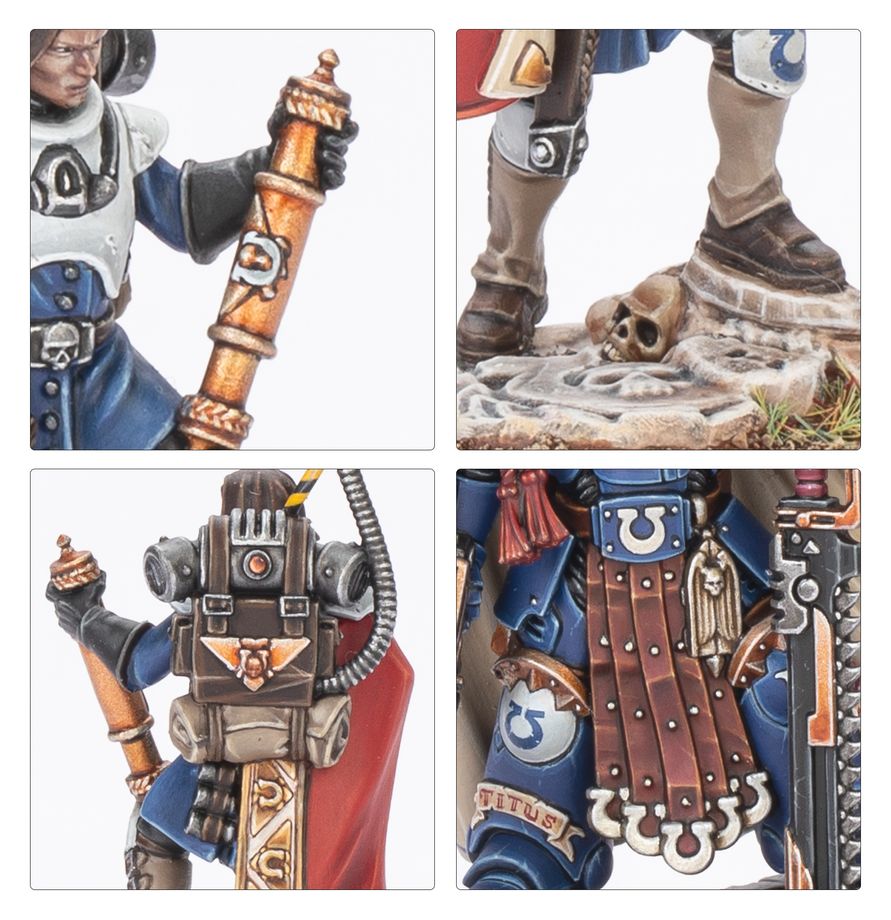 Warhammer 40K Captain Titus & The Wardens Of Ultramar 55-76