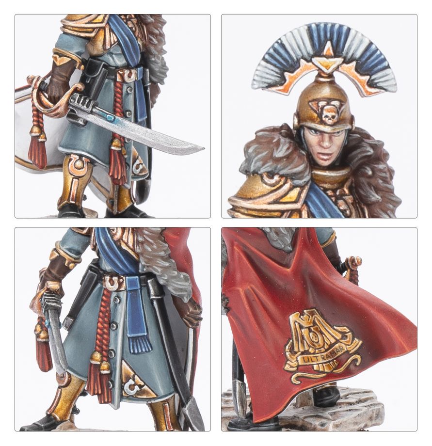 Warhammer 40K Captain Titus & The Wardens Of Ultramar 55-76