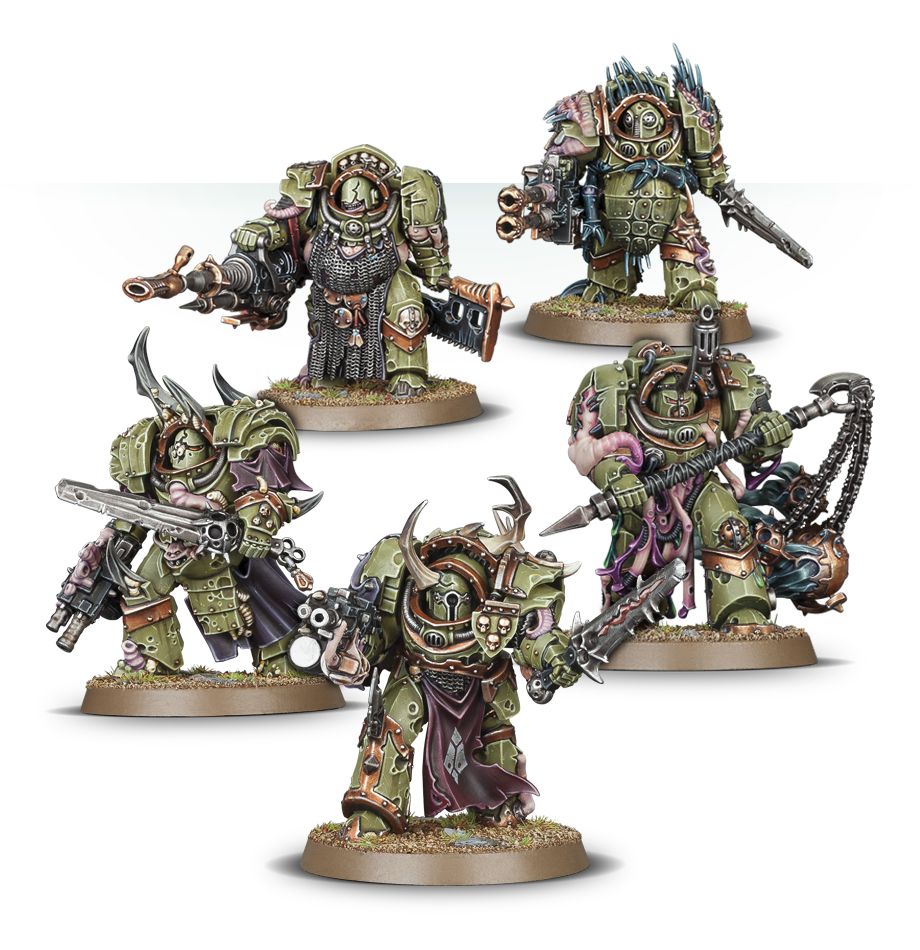 Death Guard: Blightlord Terminators 43-51 - Warhammer 40K