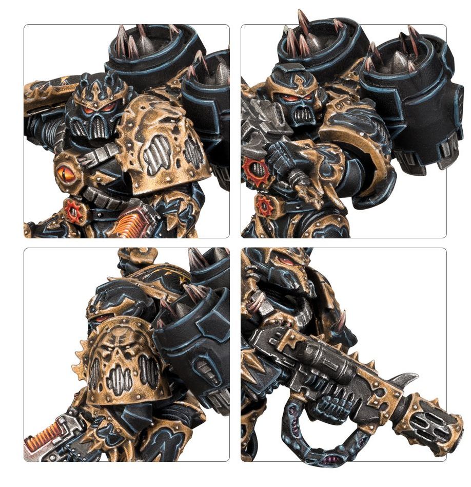 Chaos Space Marines: Raptors/Warp Talons 43-13 - Warhammer 40K