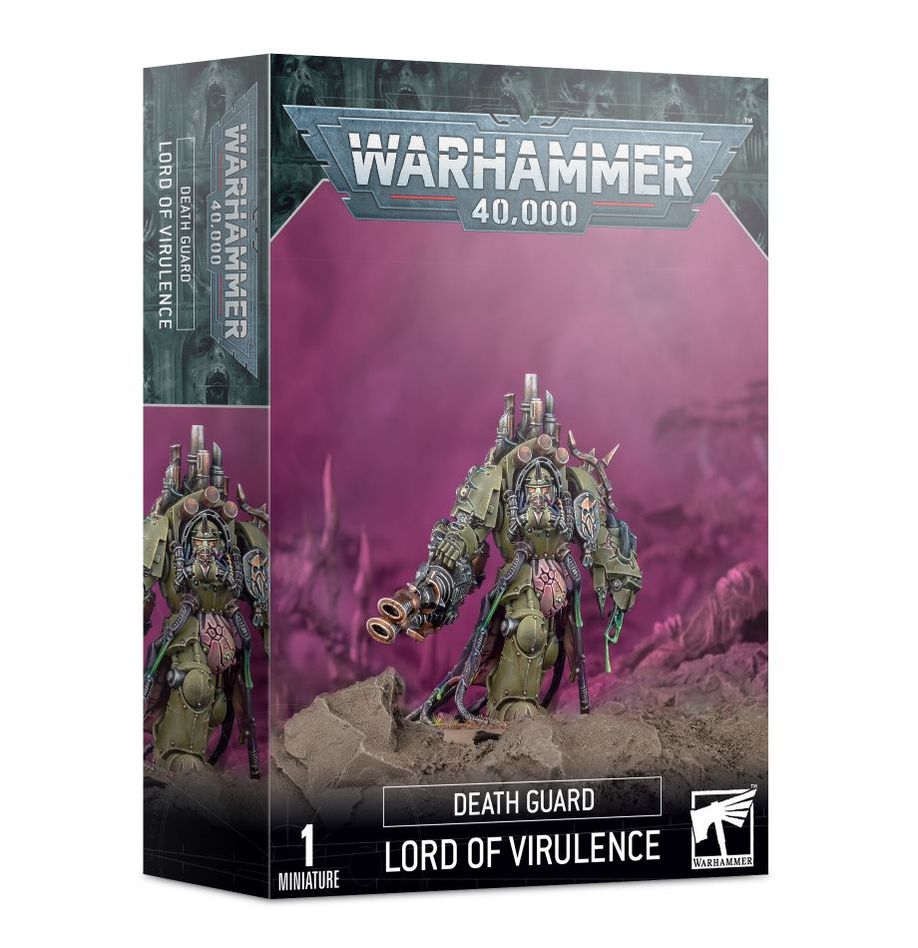 DEATH GUARD LORD OF VIRULENCE Warhammer 40K