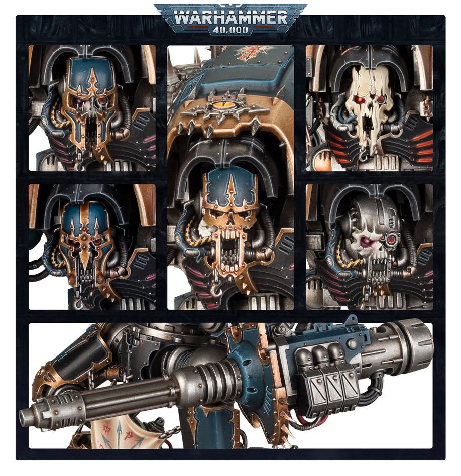 Chaos Knight Desecrator - Warhammer 40K
