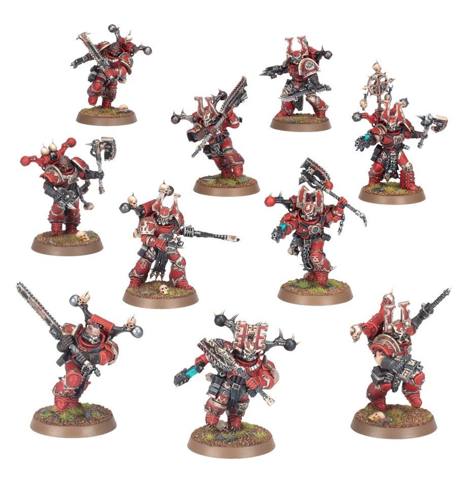 World Eaters: Khorne Berserkers 43-10 - Warhammer 40K