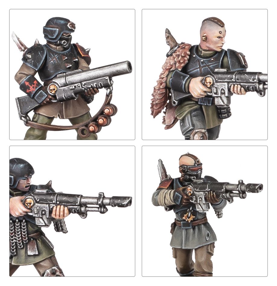 Chaos Space Marines: Traitor Guardsmen Squad 43-107 -  Warhammer 40K