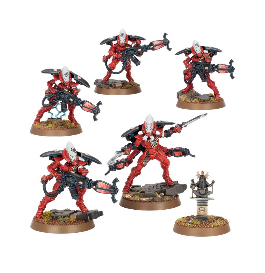 Aeldari: Warp Spiders 46-43 - Warhammer 40K