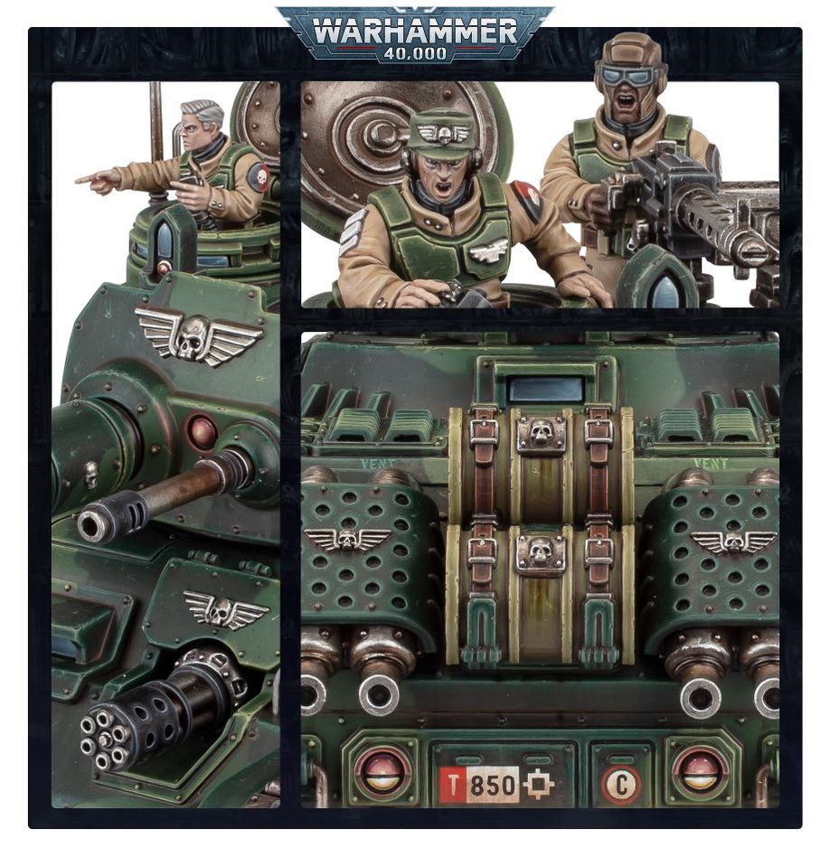 Astra Militarum Rogal Dorn Battle Tank 47-31 - Warhammer 40K