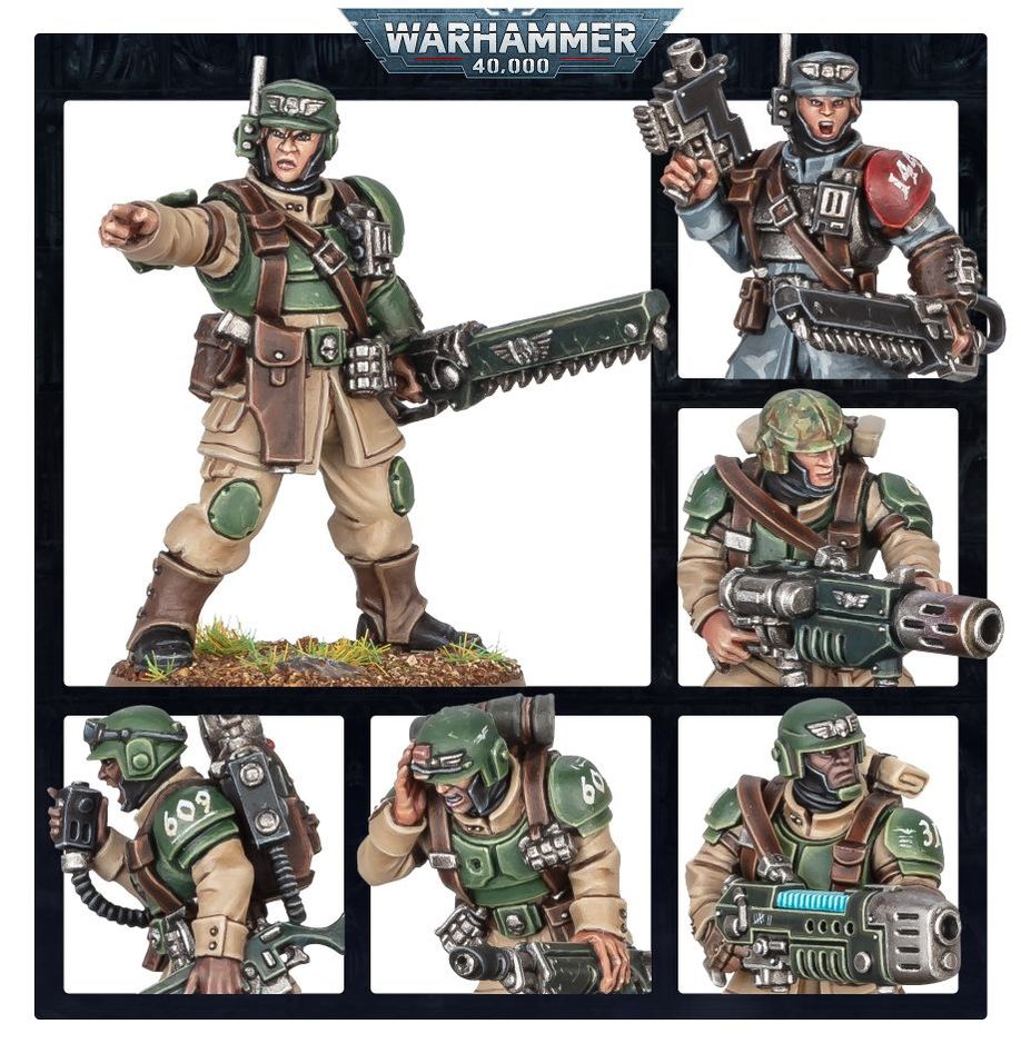 Warhammer Cadian Shock Troops 47-33