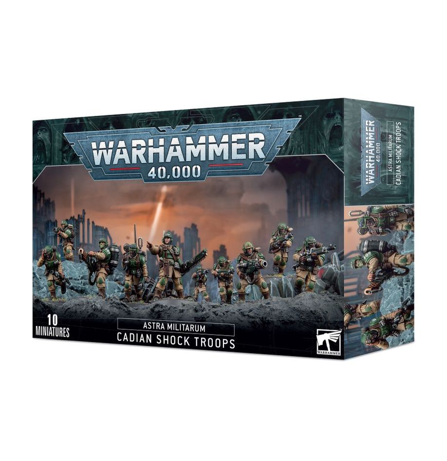 Warhammer Cadian Shock Troops 47-33