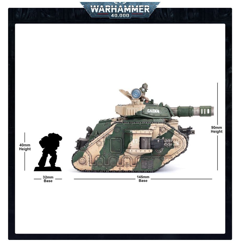 Astra Militarum Leman Russ Battle Tank 47-06 - Warhammer 40K
