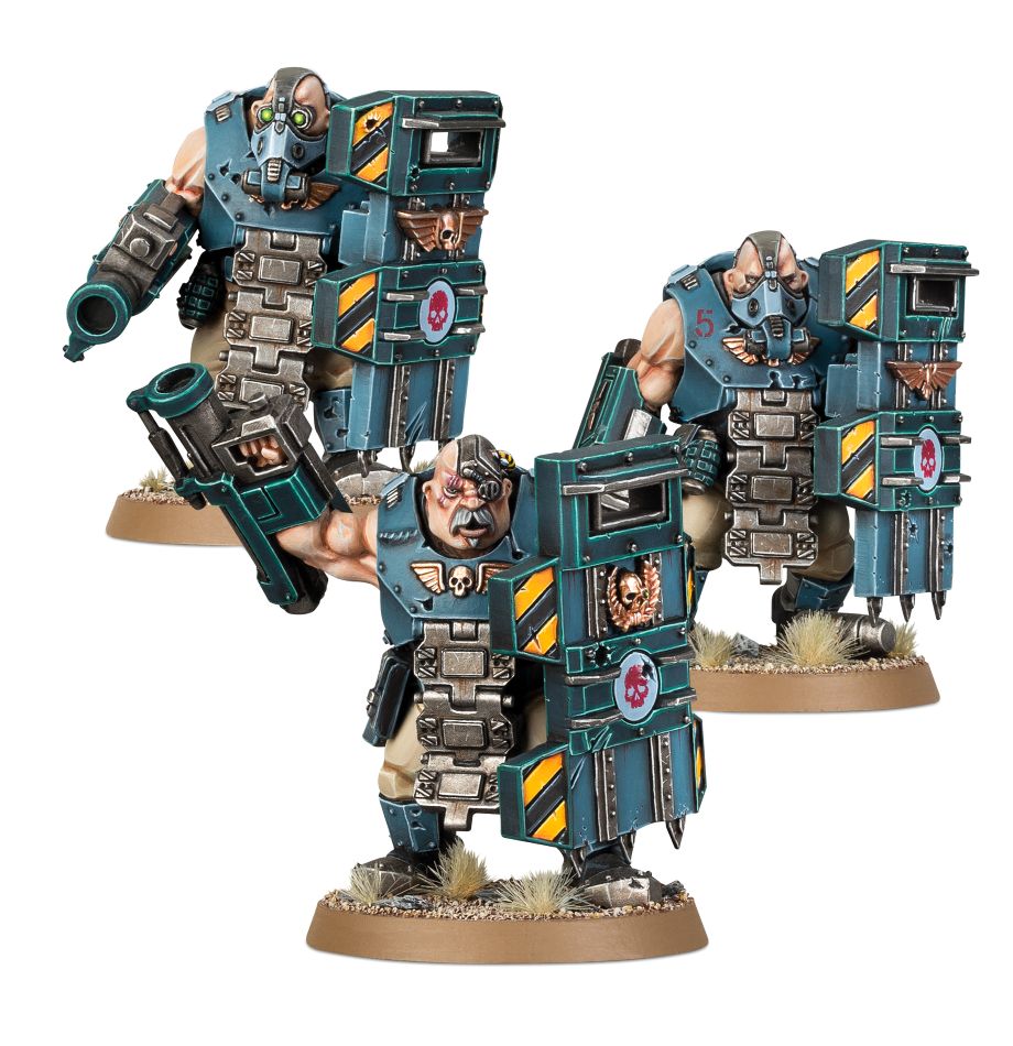 Astra Militarum: Bullgryns 47-14 - Warhammer 40K