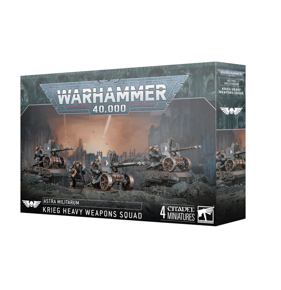 Astra Militarum: Krieg Heavy Weapons Squad 47-73  - Warhammer 40K