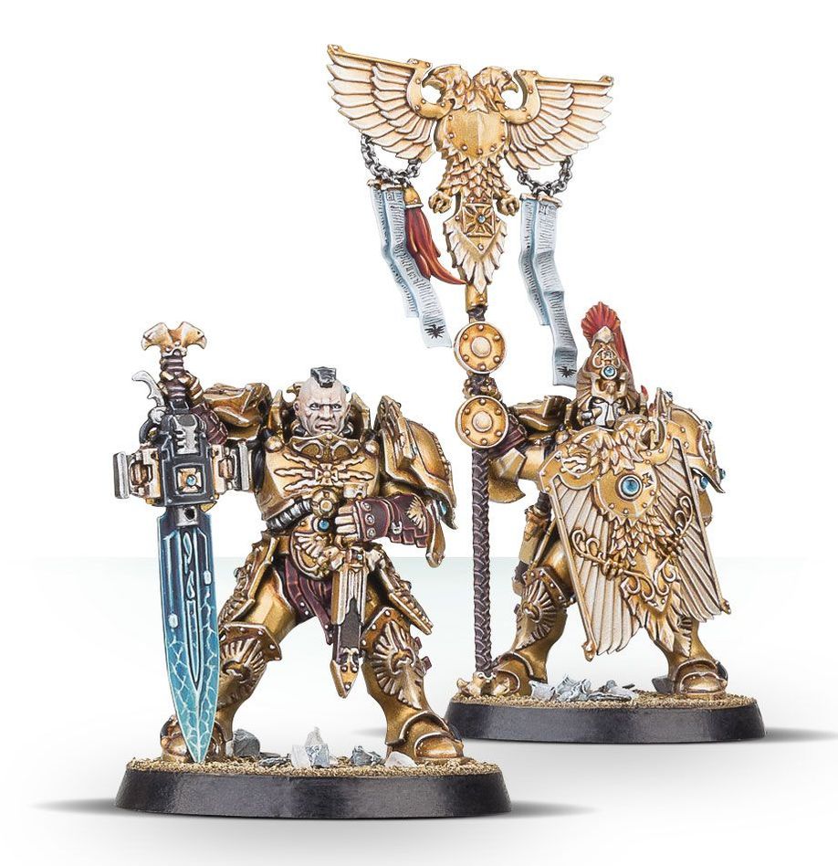 Adeptus Custodes: Custodian Guard 01-07