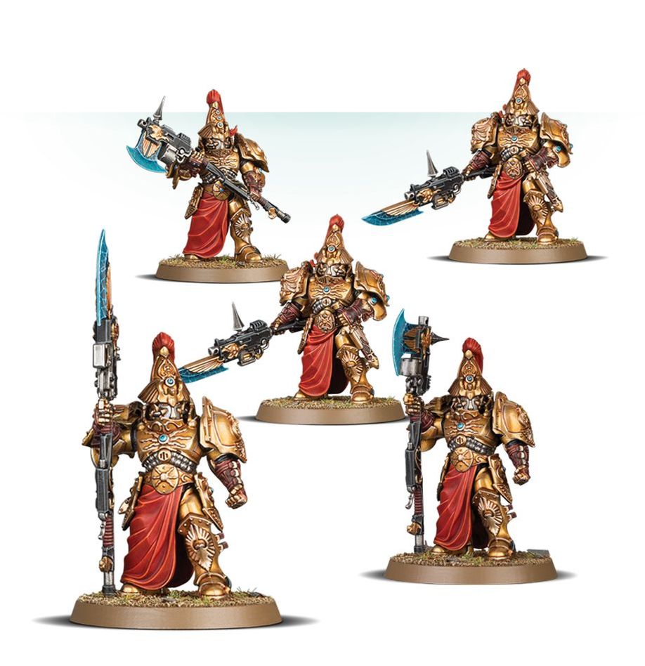 Adeptus Custodes: Custodian Wardens 01-11