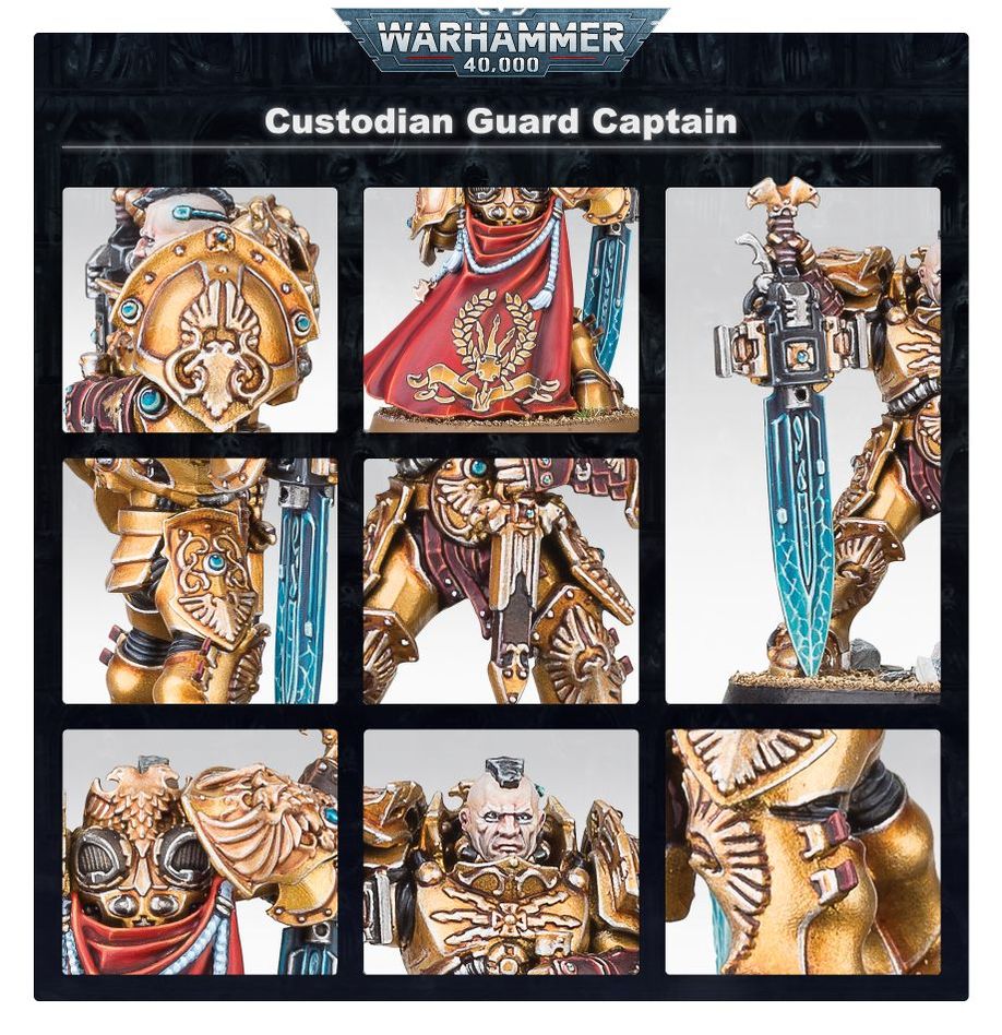 Adeptus Custodes: Custodian Guard 01-07