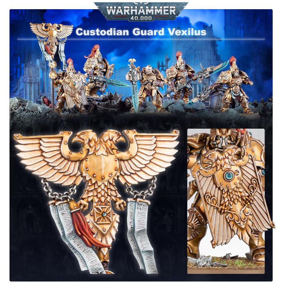 Adeptus Custodes: Custodian Guard 01-07