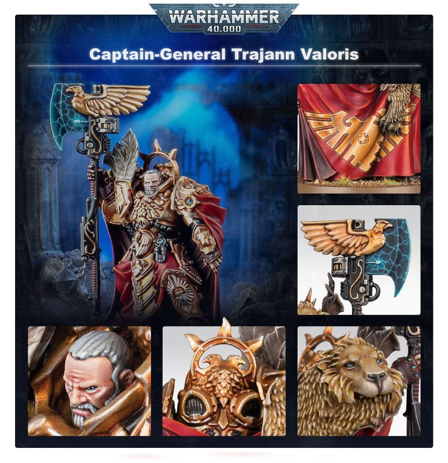 Adeptus Custodes: Trajann Valoris 