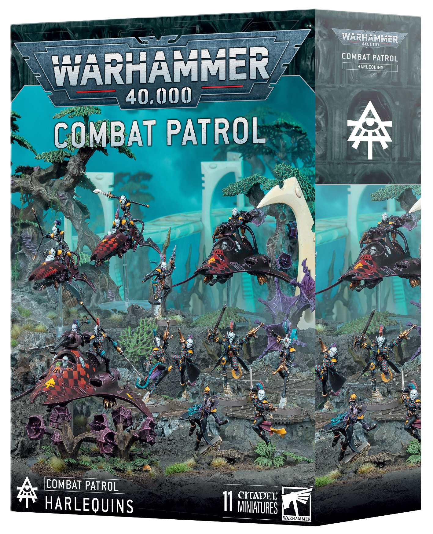 combat patrol warhammer 40k harelquins