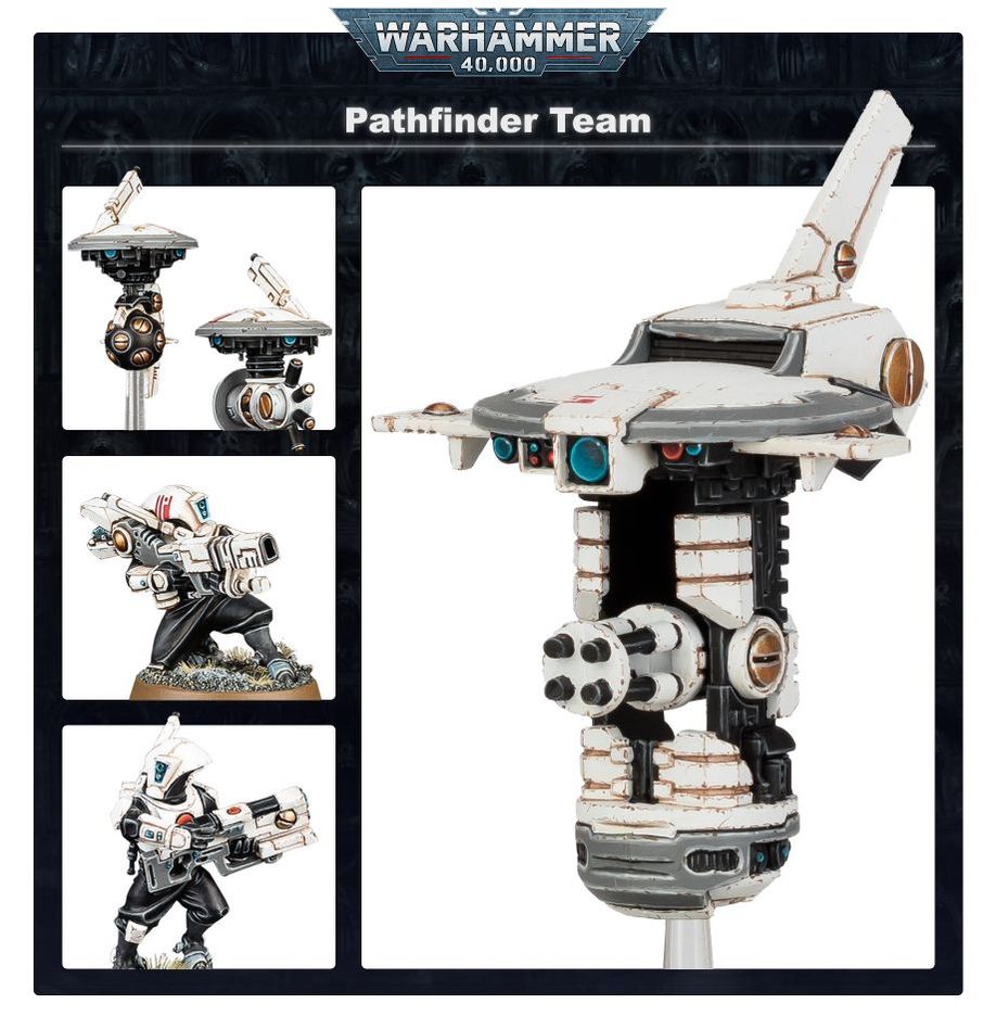 T'au Empire: Pathfinder Team 56-09 - Warhammer 40K