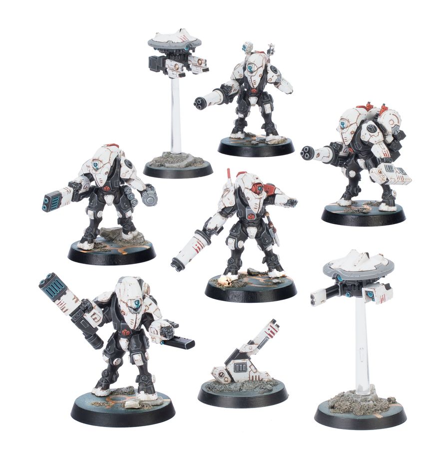 Warhammer Kill Team: Xv26 Stealth Battlesuits 102-13