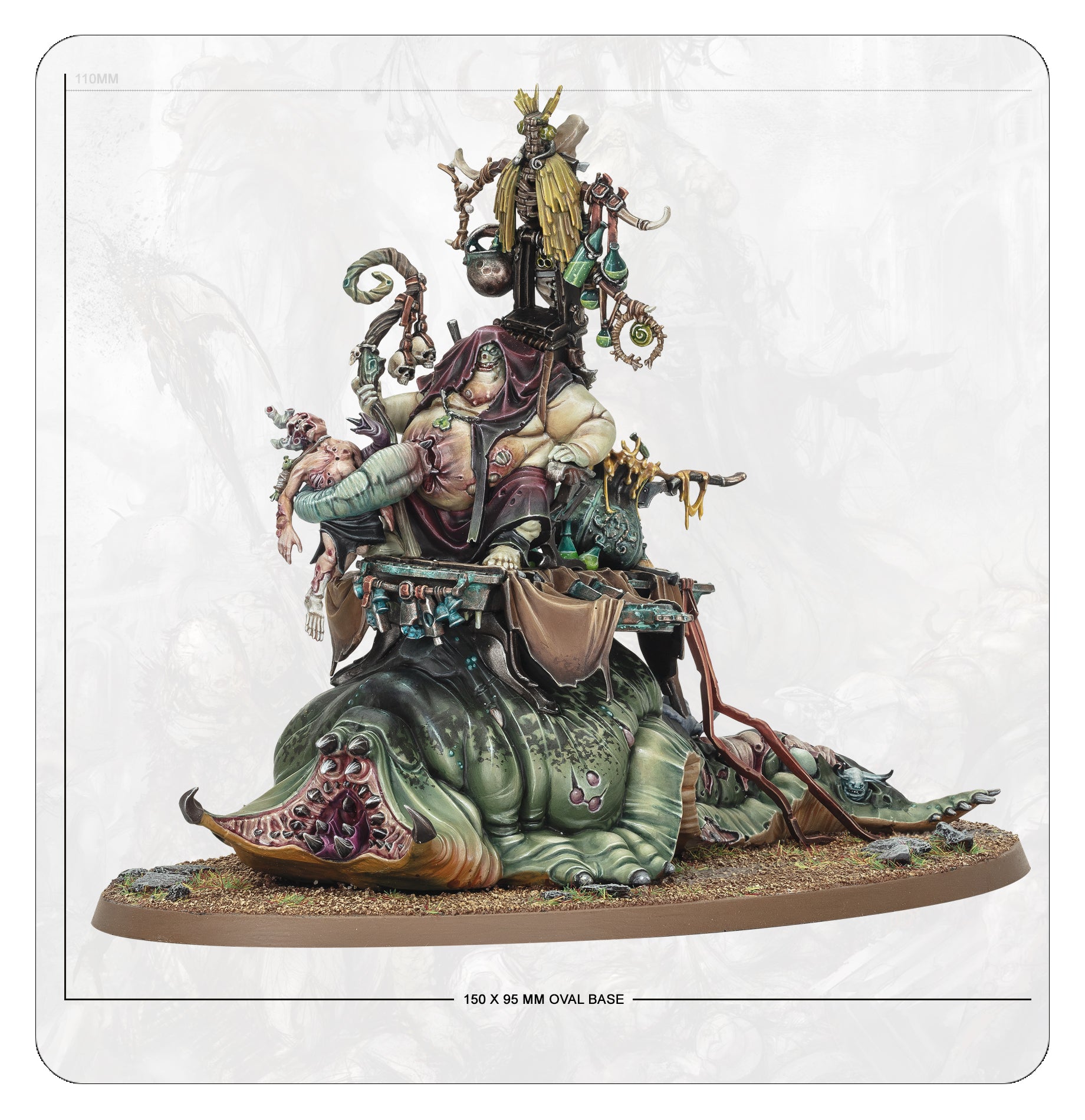 Warhammer Maggotkin Of Nurgle:Festus The Leechlord 83-115
