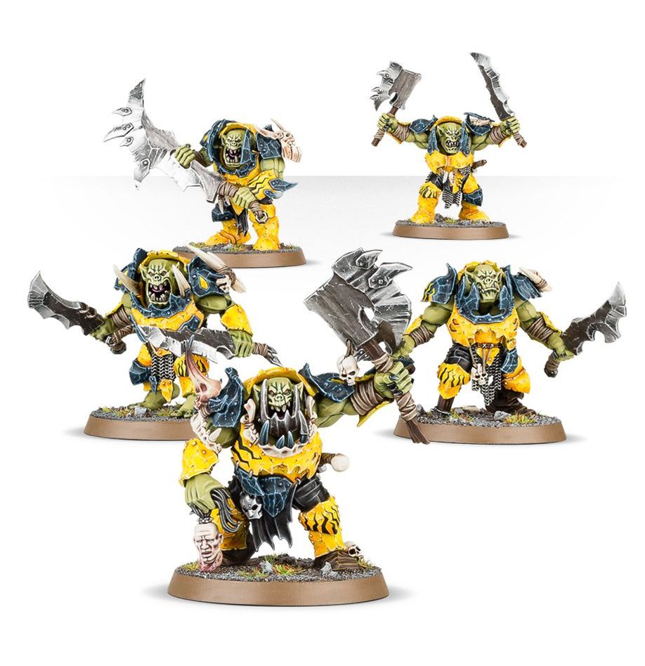 Spearhead:Orruk Warclans Ironjawz Bigmob 