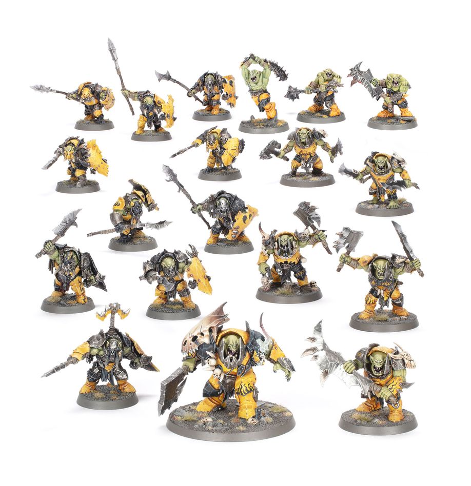 Spearhead:Orruk Warclans Ironjawz Bigmob 