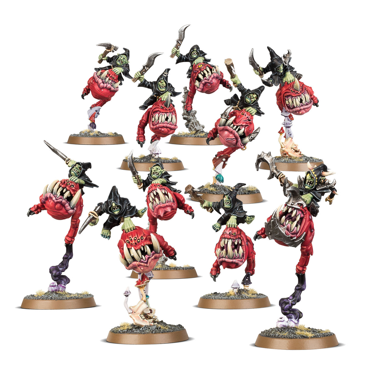 Gloomspite Gitz: Squig Hoppers 89-44 - Age of Sigmar