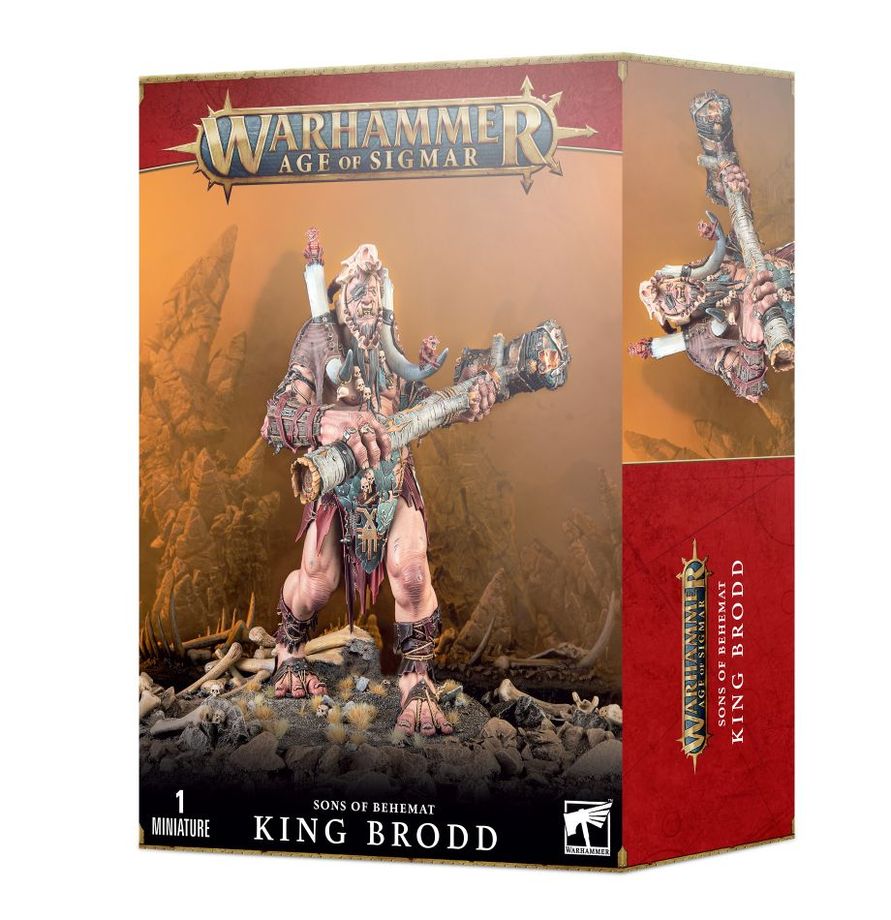 Warhammer Sons Of Behemat: King Brodd 99120299086 - Age of Sigmar