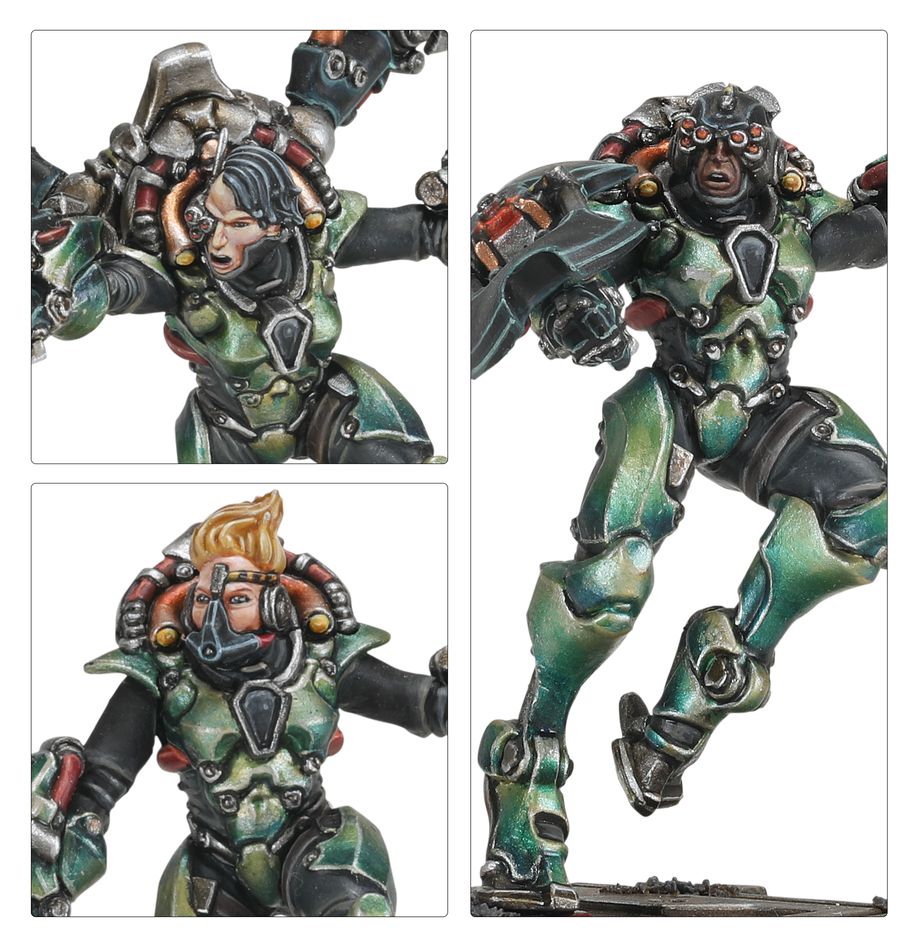 Necromunda: Malcadon, Yeld & Jakara Spyre Hunter 301-44 - Warhammer 40K