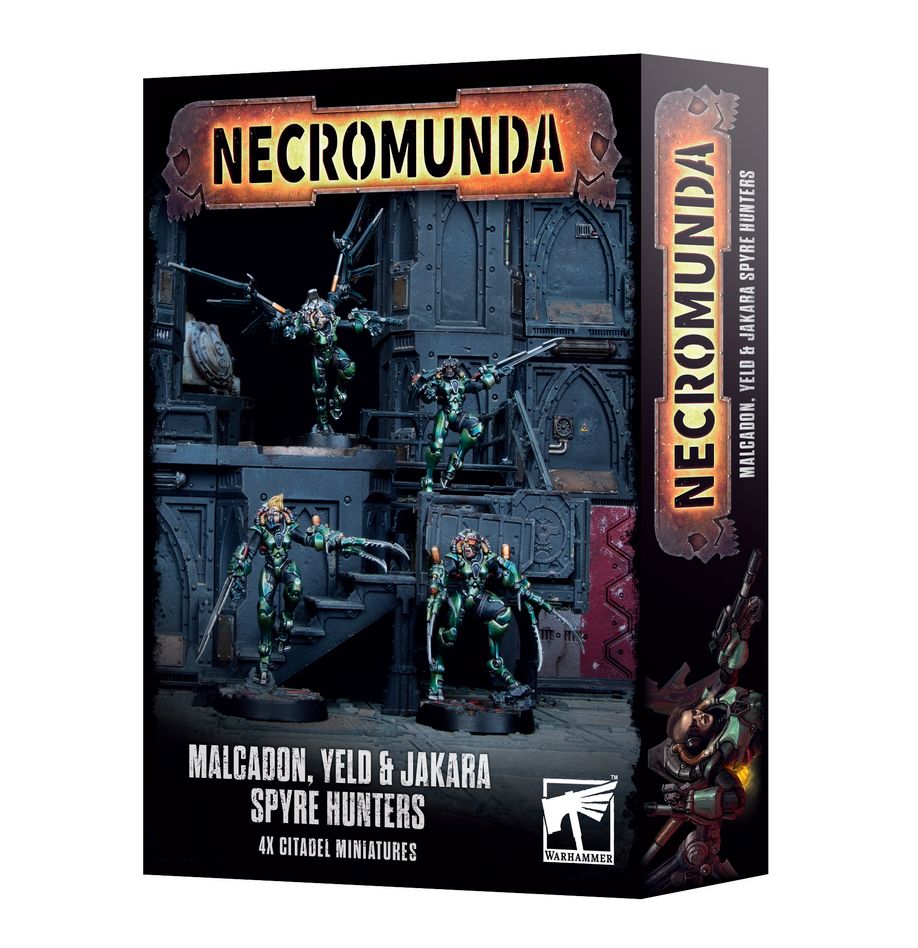 Necromunda: Malcadon, Yeld & Jakara Spyre Hunter 301-44 - Warhammer 40K