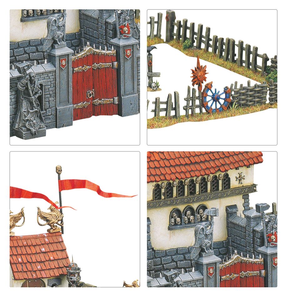 Old World: Fortified Manor Of The Empire- Warhammer The Old World