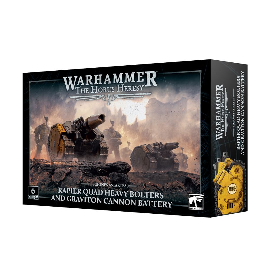 Legiones Astartes: Rapier Quad Heavy Bolters and Graviton Cannon Battery 31-105 - Horus Heresy