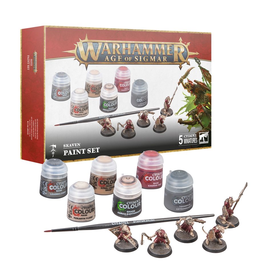 Aos Skaven + Paint Set 