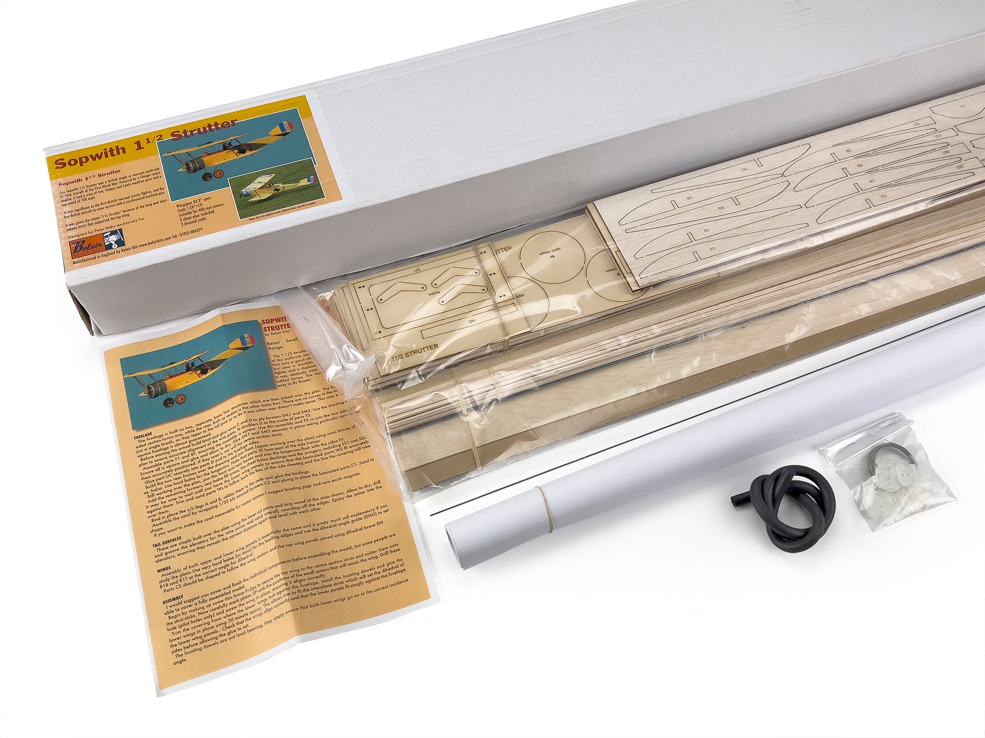 Sopwith 1/2 Strutter - 42" electric scale kit