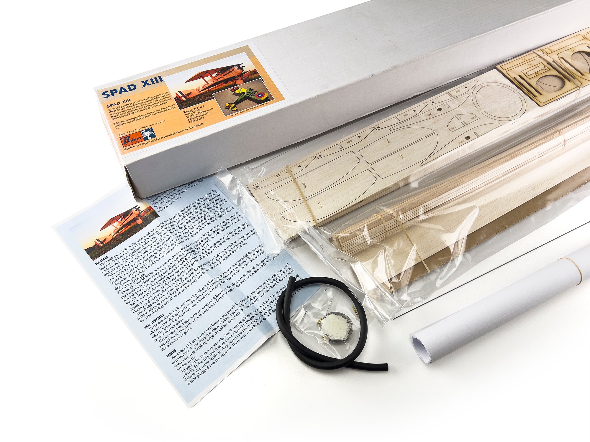 Spad 13 - 36" electric scale kit