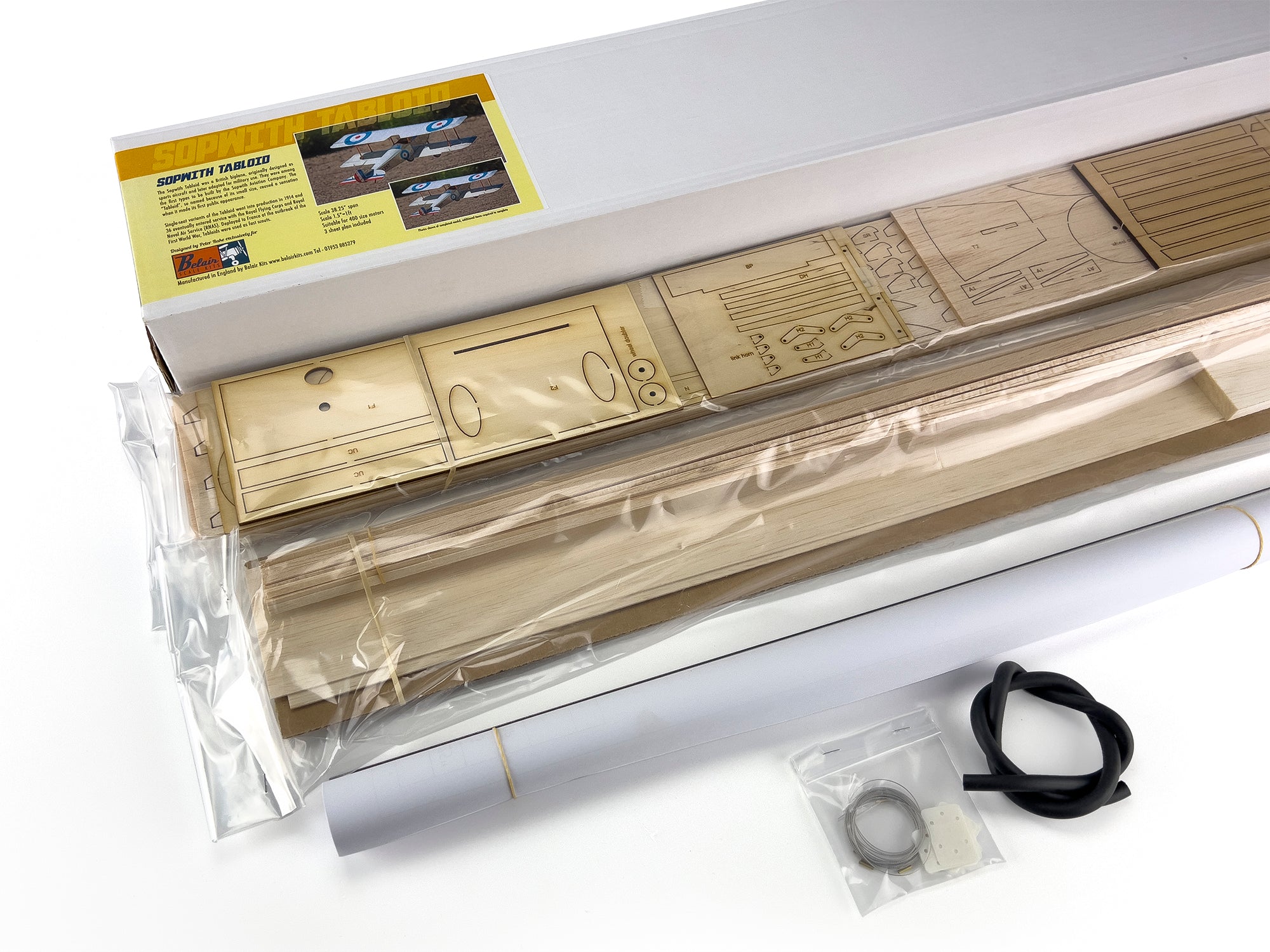 Sopwith Tabloid - 38" electric scale kit
