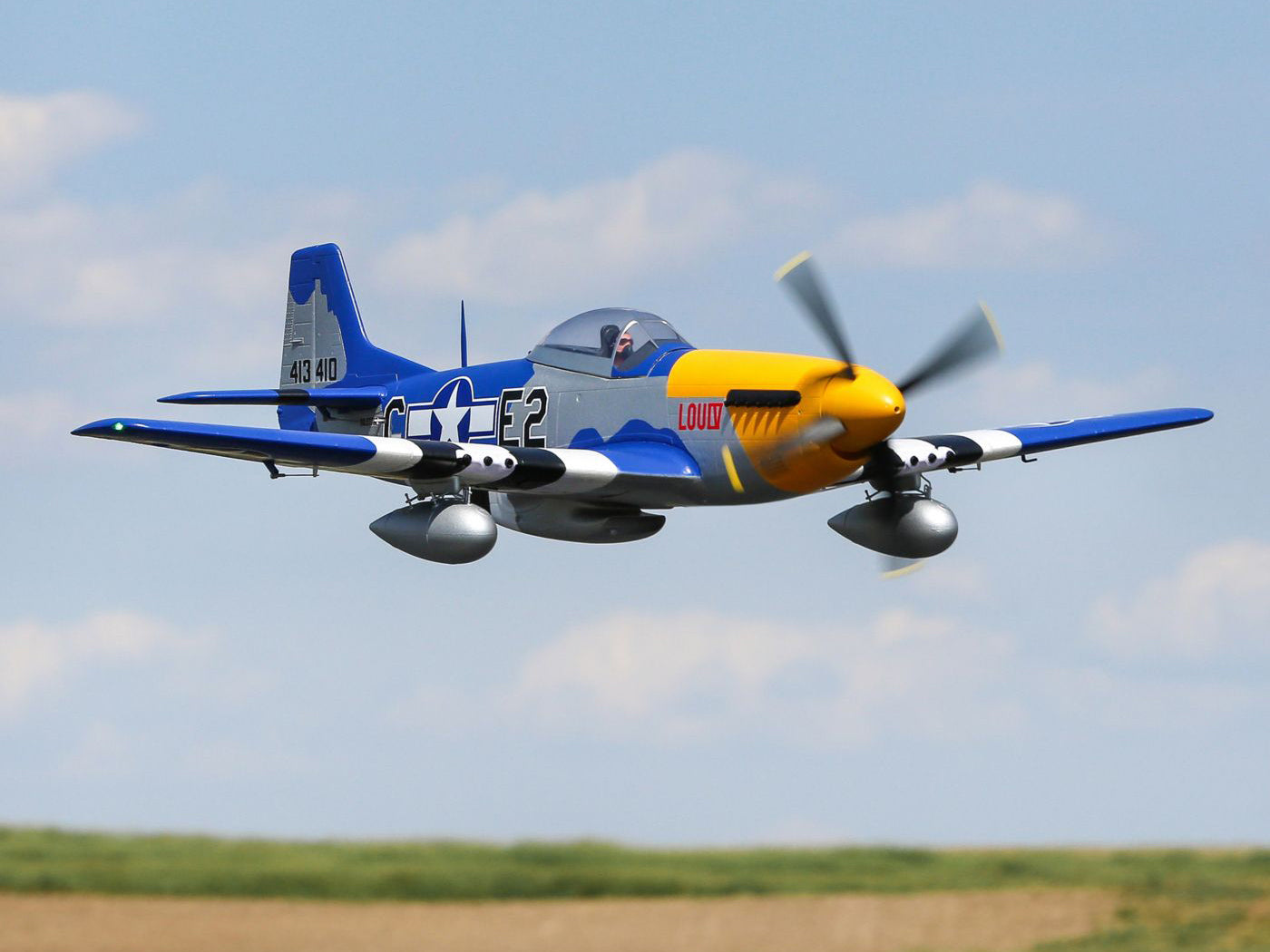 P-51D Mustang 1.5m BNF Basic