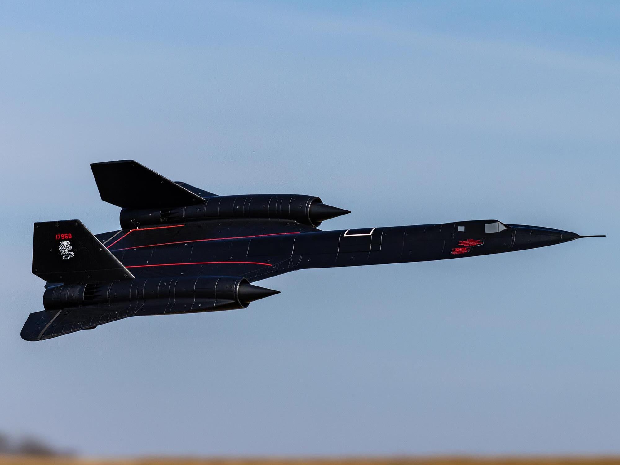 SR-71 Blackbird Twin 40mm EDF BNF Basic with SAFE Select