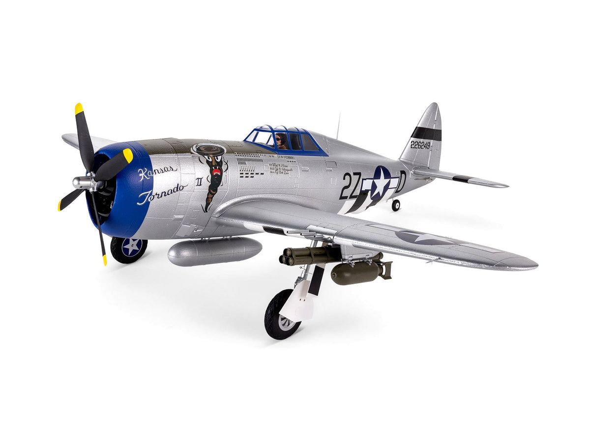 P-47 Razorback 1.2m BNF Basic with AS3X &amp; SAFE Select