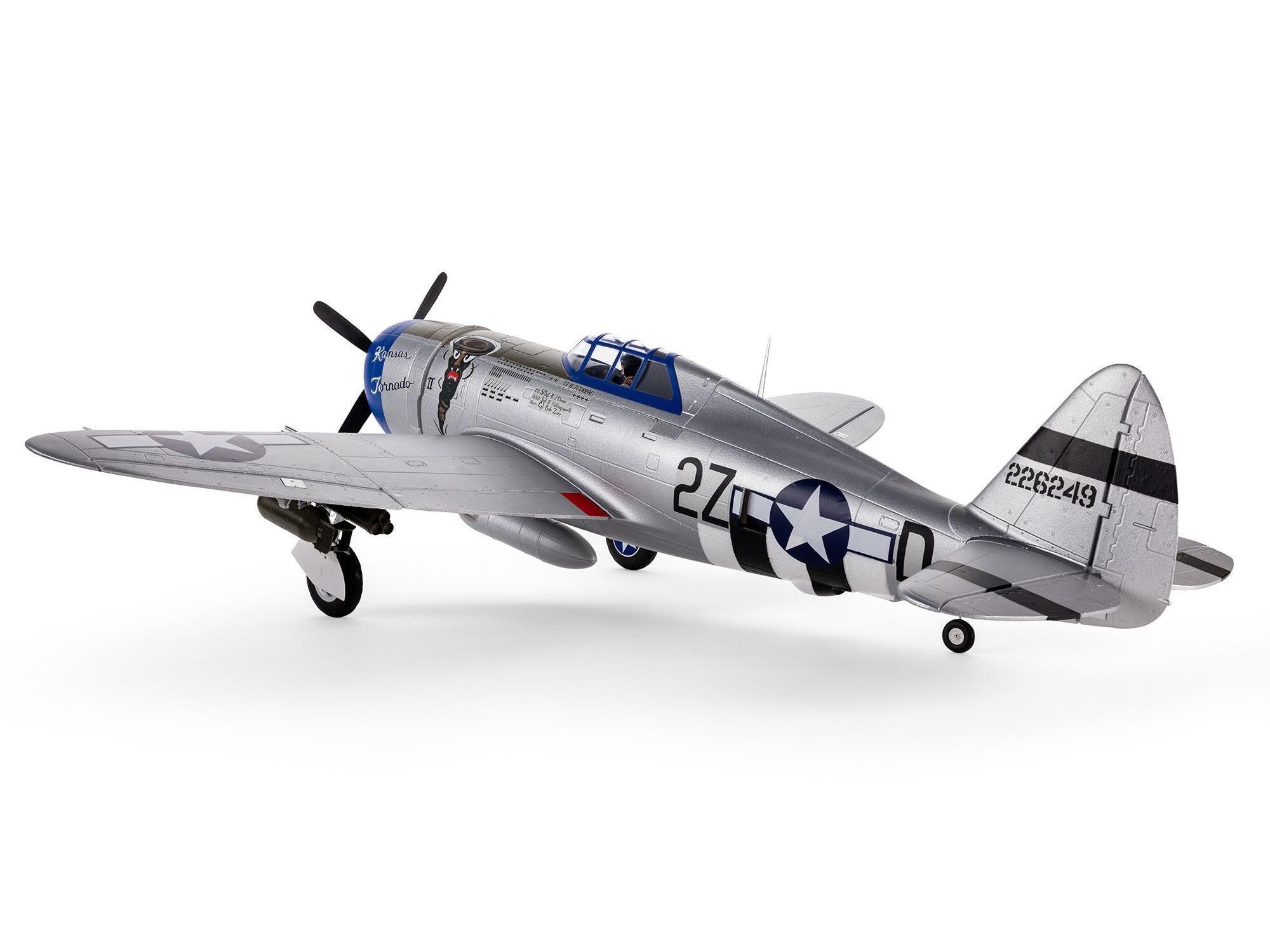 P-47 Razorback 1.2m BNF Basic with AS3X & SAFE Select