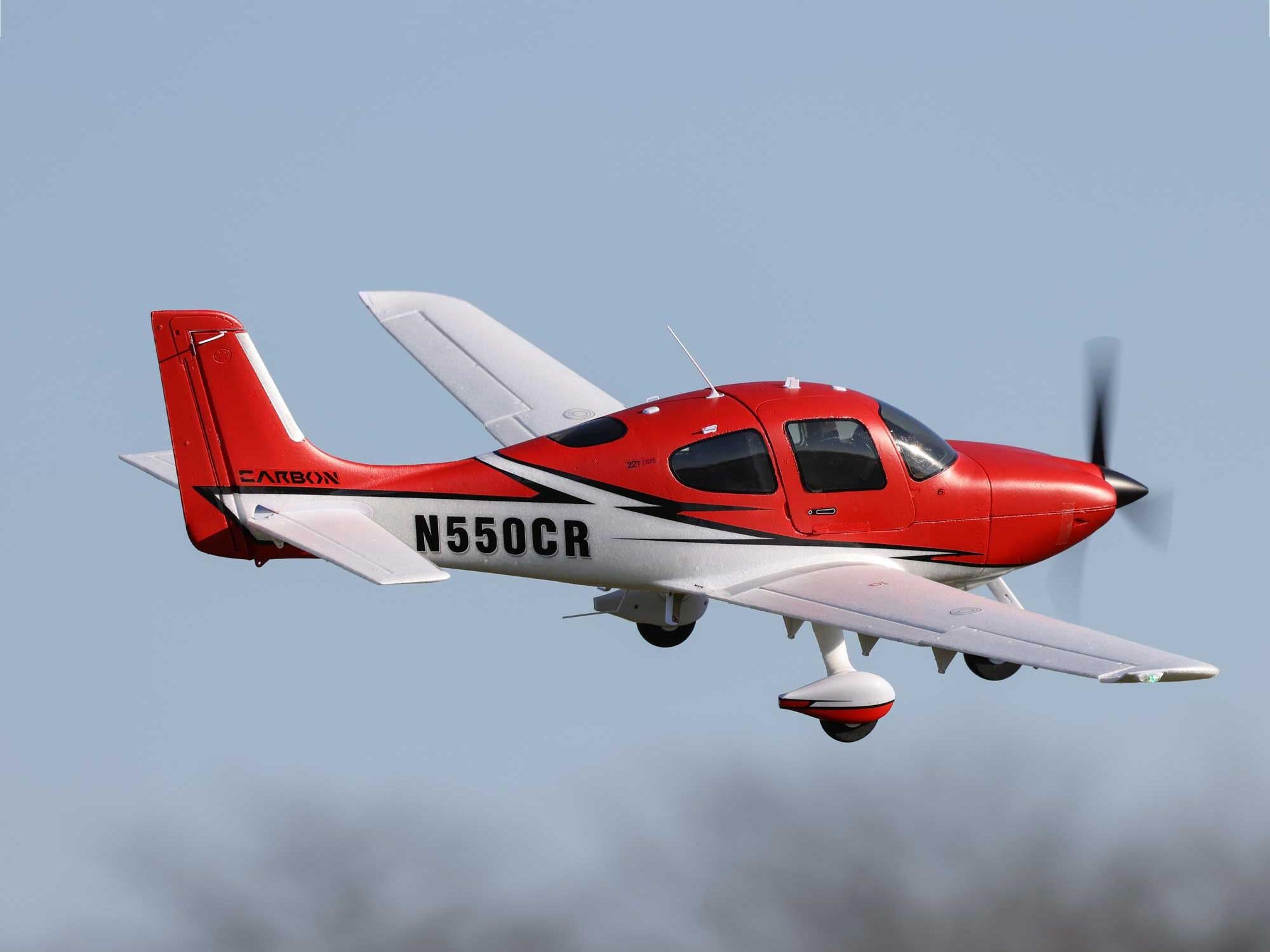 Cirrus SR22T 1.5m BNF Basic with Smart, AS3X and SAFE Select