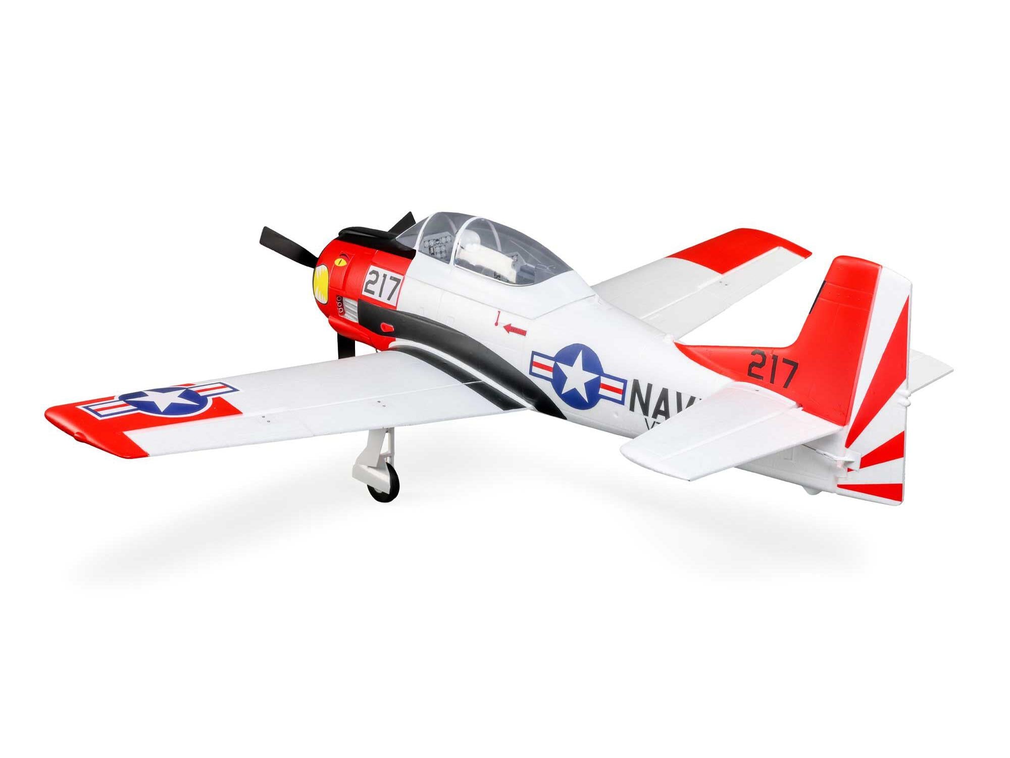 T-28 Trojan 1.2m BNF Basic with Smart